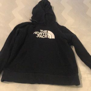 North face black hoodie